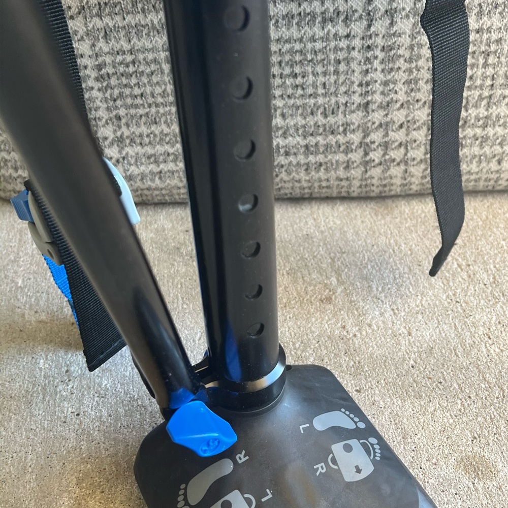 Blue and Black Knee Walker - Picture 4 of 7